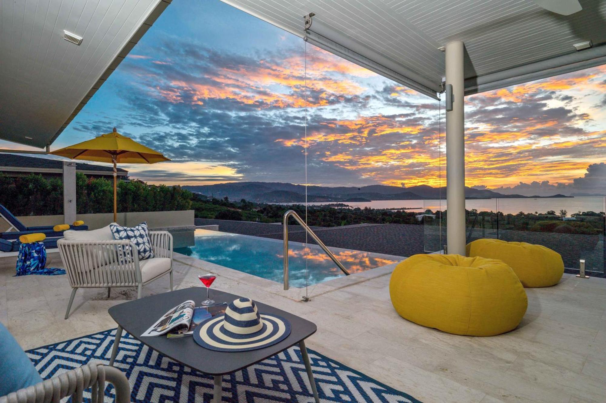 Sunset Estates - Samui Luxury Villas Choeng Mon Kültér fotó