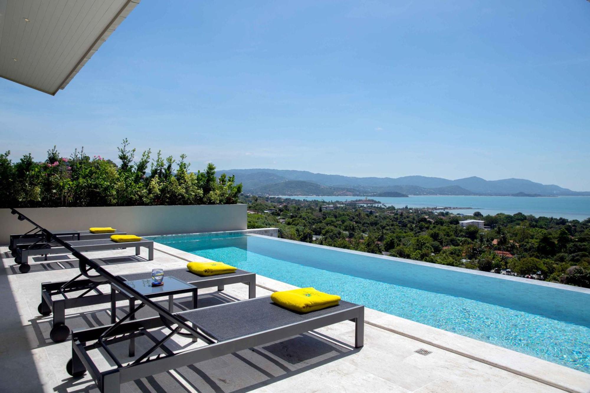 Sunset Estates - Samui Luxury Villas Choeng Mon Kültér fotó