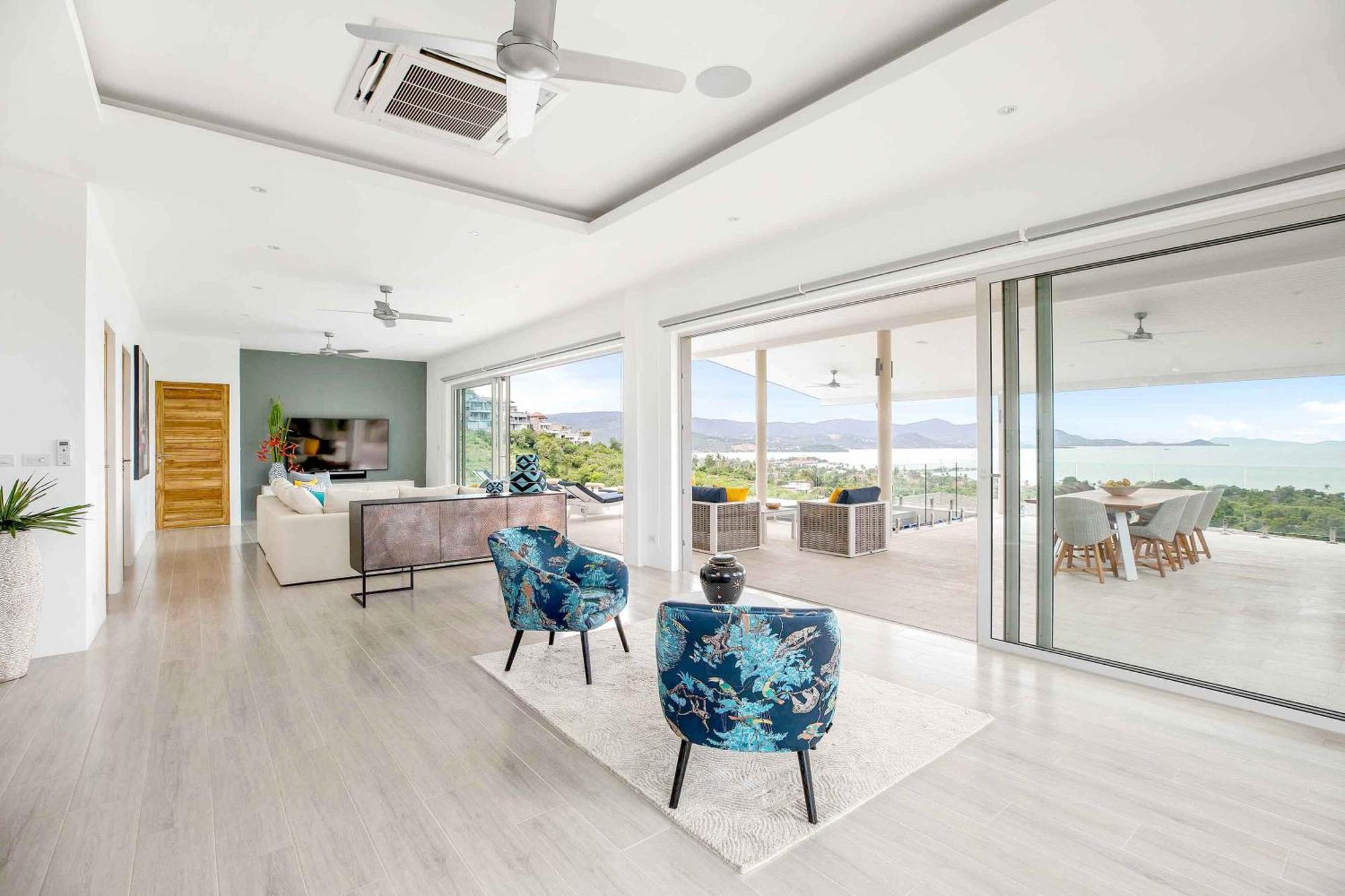 Sunset Estates - Samui Luxury Villas Choeng Mon Kültér fotó