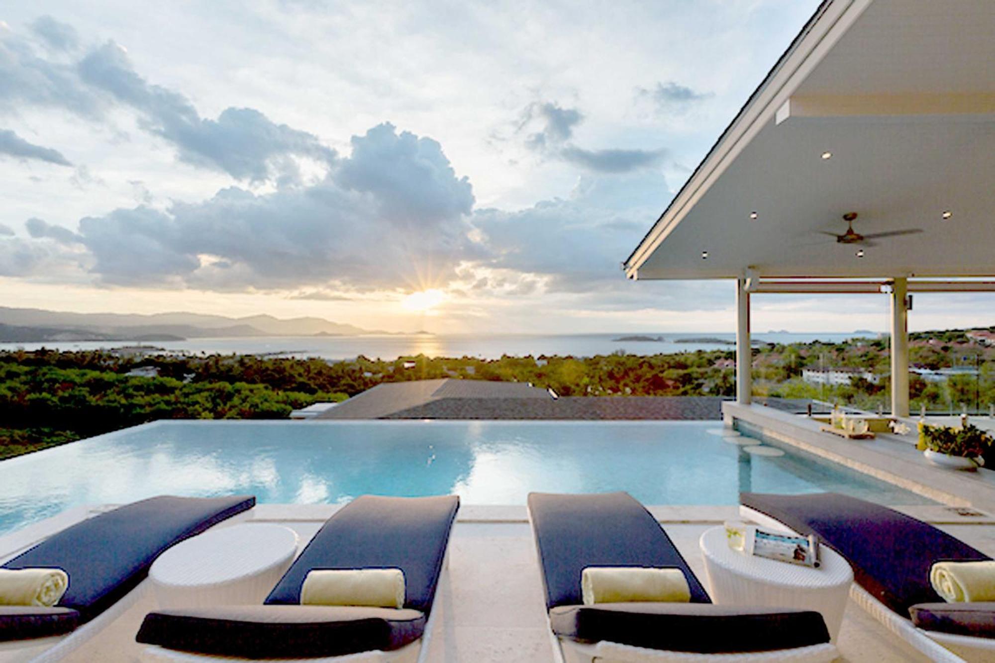 Sunset Estates - Samui Luxury Villas Choeng Mon Kültér fotó