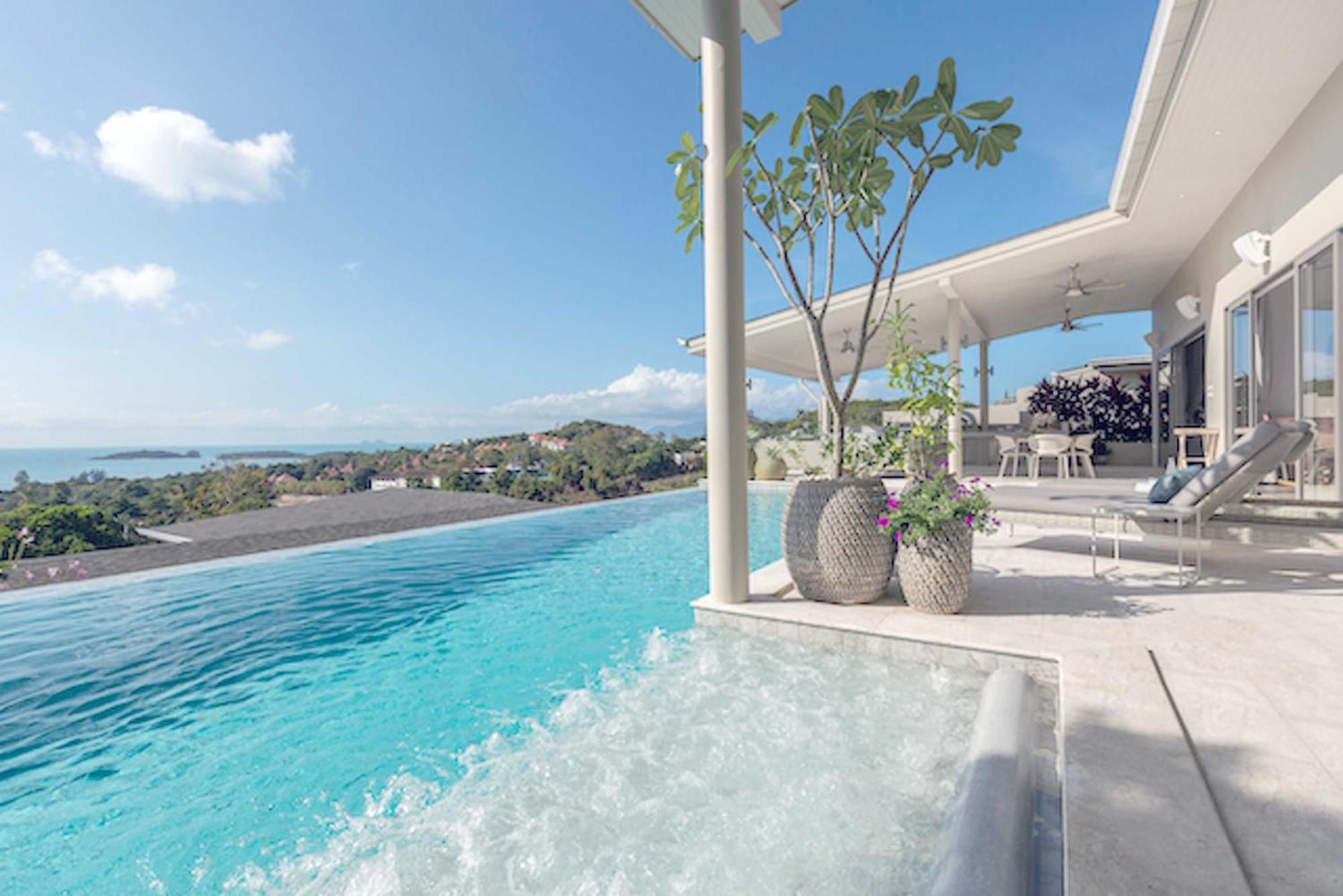 Sunset Estates - Samui Luxury Villas Choeng Mon Kültér fotó