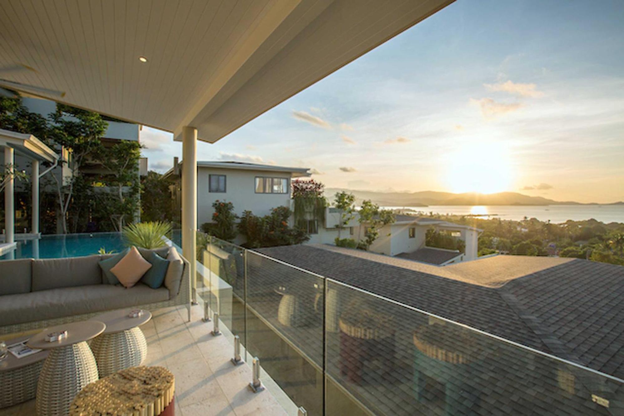 Sunset Estates - Samui Luxury Villas Choeng Mon Kültér fotó