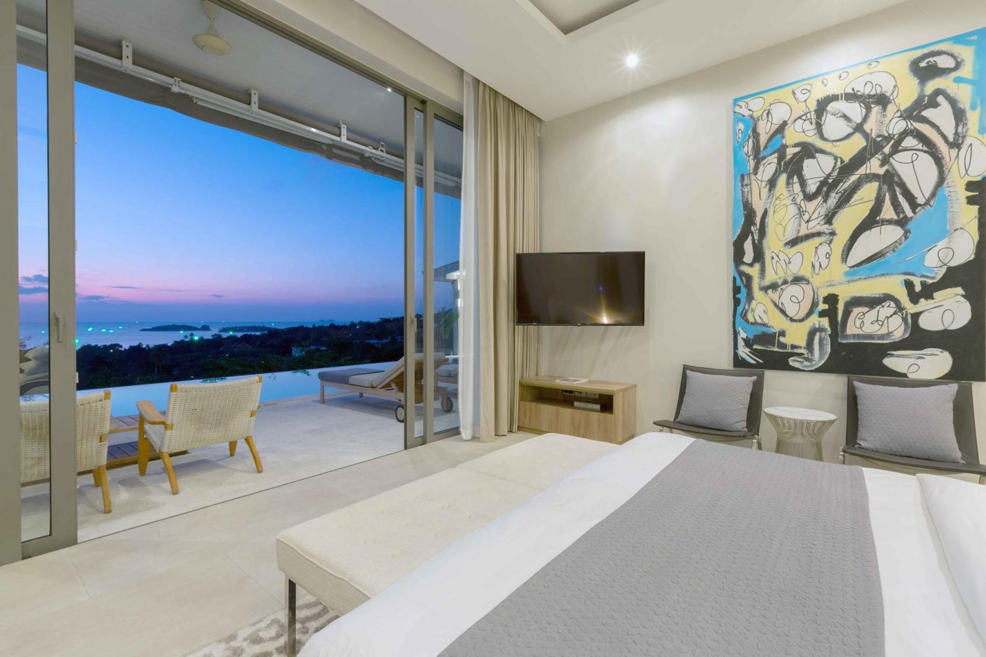 Sunset Estates - Samui Luxury Villas Choeng Mon Kültér fotó